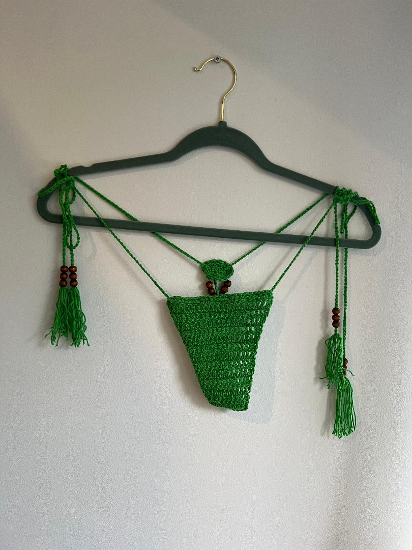 Its Bra-siu Beaded Brazilian Thong